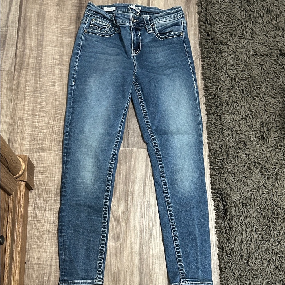 Vigoss Women's Blue Skinny Jeans